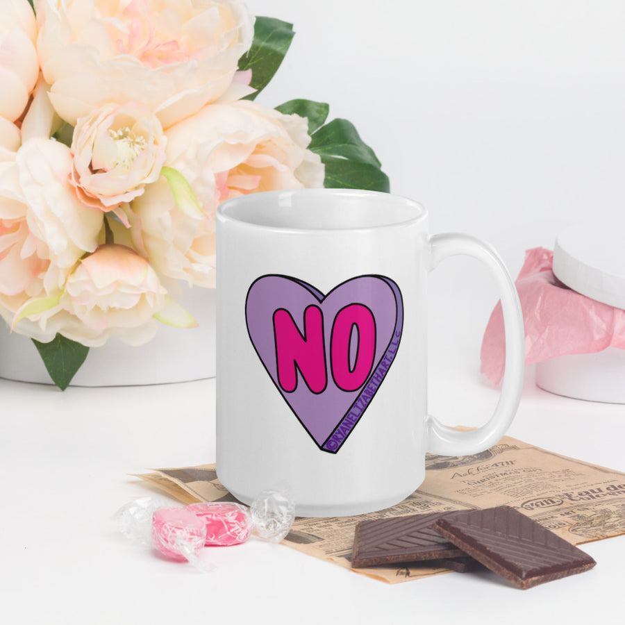 No Candy Heart Mug